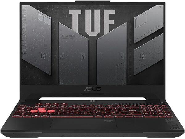 ASUS TUF Gaming A17 (2023) Gaming Laptop, 17.3” FHD 144Hz Display, GeForce RTX 4060, AMD Ryzen 7 7735HS, 16GB DDR5, 1TB PCIe 4.0 SSD, Wi-Fi 6, Windows 11, FA707NV-ES74 - Image 2