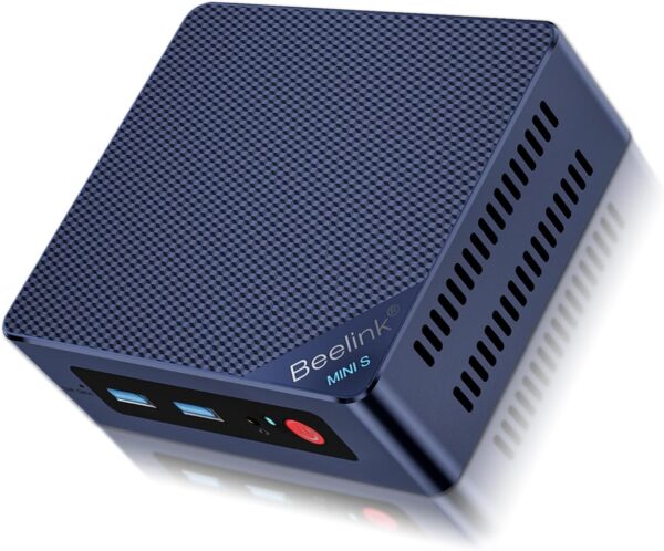 Beelink Mini S12 Pro Mini Pc,Intel 12th Gen Alder Lake-N100 (4C/4T, Up to 3.4GHz),16GB DDR4 RAM 500GB PCle SSD, Desktop Computer Support 4K@60Hz Dual HDMI Display/USB3.2/WiFi6/BT5.2 for Office/Home - Image 2