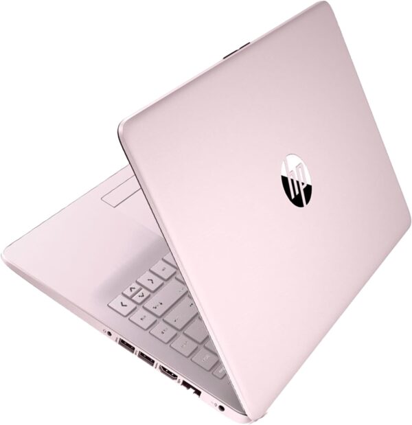 HP Stream 14" HD BrightView Laptop, Intel Celeron N4120 Processor, 16GB RAM, 64GB SSD, Intel UHD Graphics, 720p Webcam, WiFi, HDMI, Win 11 S, Pink (Renewed) - Image 2