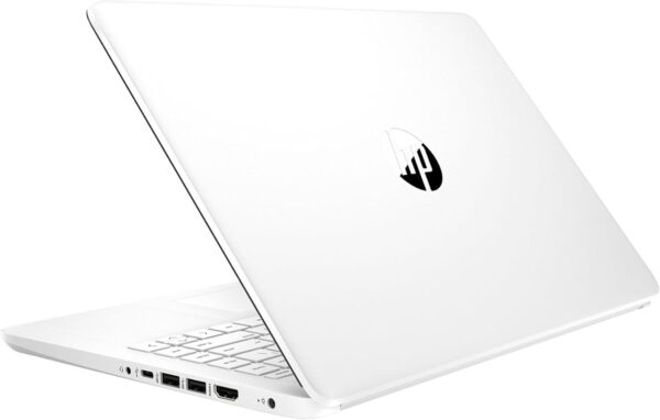 HP Stream 14" HD BrightView Laptop, Intel Celeron N4120 Processor, 8GB RAM, 64GB SSD, Intel UHD Graphics, 720p Webcam, WiFi, HDMI, Win 11 S, White (Renewed) - Image 2