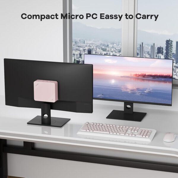 NIMO Mini PC Desktop, 16GB RAM 1TB SSD 12th Gen N100(Beat i3 1115G4) Mini Desktop Computers with USB3.2 BT5.2 WiFi 6, 4K Triple-Monitor Display Micro Computer for Student Home Office - Image 7