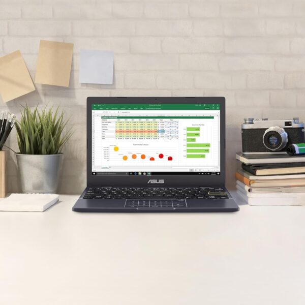 ASUS 14" FHD Laptop, Intel Celeron N4500 Processor, Windows 11 Home, MS Office 365, 4GB RAM, 564GB Storage (500GB External Drive + 64GB eMMC), with WOWPC External DVD & Fingerprint Reader - Image 7