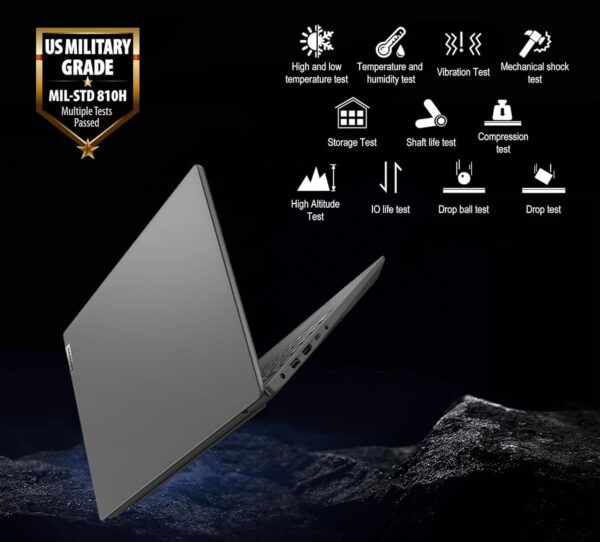 Lenovo Laptop V15 for Business, Home, Student (15.6" FHD Anti-Glare, Intel i7-1255U, 40GB RAM, 1TB SSD), Numeric Keypad, Webcam w/Shutter, Type-C, RJ-45, Wi-Fi, Win 11 Pro w/AI Copilot, Grey - Image 6