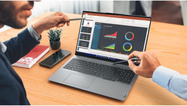Lenovo ThinkBook 16 Gen 6 Business Laptop (16" FHD+ Touchscreen, Intel 8-Core i5-13420H, 32GB DDR5 RAM, 1TB SSD) 10-Hour Long Battery Life, Thunderbolt 4, Ethernet, Wi-Fi 6, Webcam, Win 11 Pro, Grey - Image 10