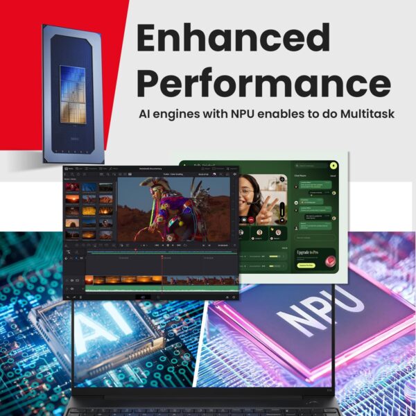 Lenovo ThinkPad E16 AI-Optimized Business Laptop, 16" FHD+, Intel Core Ultra 7 155U, 64GB DDR5 RAM, 2TB SSD, Fingerprint, Backlit, HDMI, Wi-Fi 6, Windows 11 Pro, Bundle with Targus Docking Station - Image 4