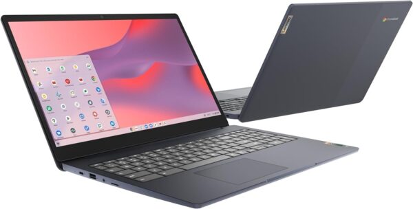 Lenovo Chromebook 15 (15.6" FHD, 8GB RAM, 128GB Storage (64GB eMMC + 64GB SD Card), 2TB Cloud Storage, Intel Celeron), Home & Student Laptop, Webcam, 10-Hr Long Battery Life, Wi-Fi 6, Chrome OS - Image 8