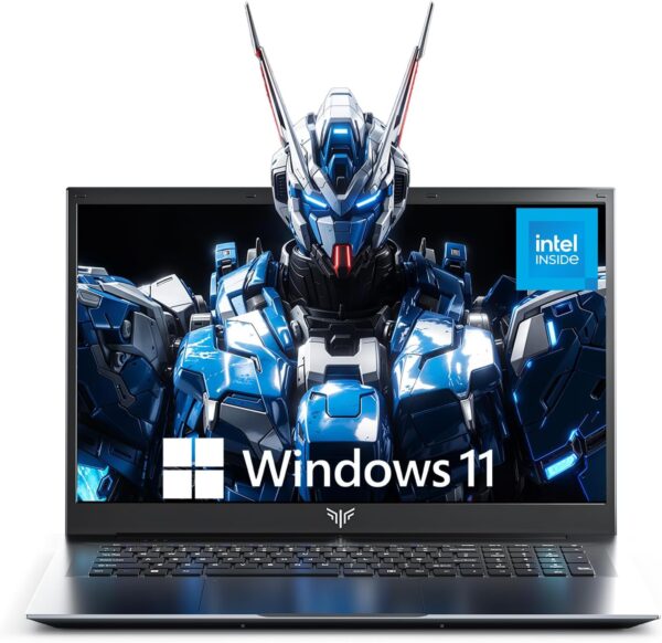 18.5"Laptop Computer with Windows 11 PRO,8000 mAh Battery,Intel N150 Quad-Core Processor UP to 3.6GHZ,16GB DDR4 RAM 512GB SSD,WiFi 5,Full HD IPS Display,2025 Laptops for Work Business Office Student - Image 2