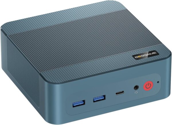 P2 Lite Mini PC, 12th Intel i5-12600H (12C/20T, up to 4.5GHz), 32GB DDR4 512GB PCIe SSD Mini Computers with HDMI+DP+TypeC Support Wi-Fi6E BT5.2, RJ45 Dual LAN - Image 2