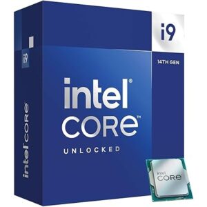 intel core i9 14900k lga 1700 new gaming desktop processor 24 cores (8 p cores + 16 e cores) with integrated graphics – unlocked